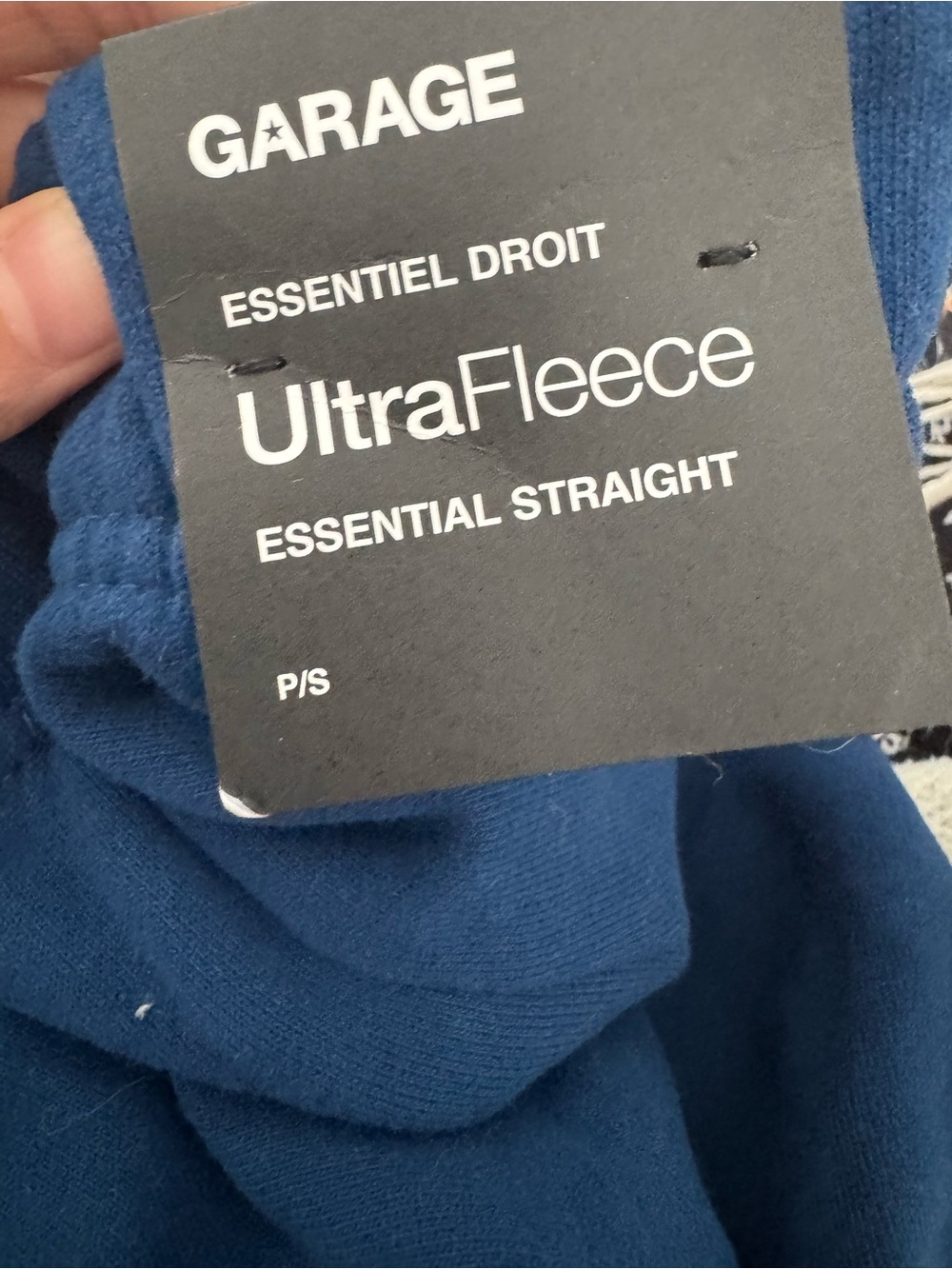 Garage Ultra Fleece Straight Leg Sweatpants Small Midnight Blue New Small - Picture 2 of 7